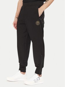 EA7 Emporio Armani Spodnie dresowe 7M000261 AF13526 UC001 Czarny Regular Fit