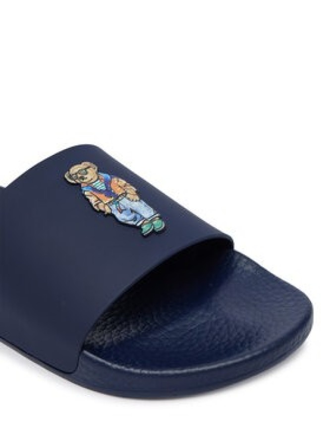 Polo Ralph Lauren Klapki Polo Bear Slide 809P09762002 Granatowy