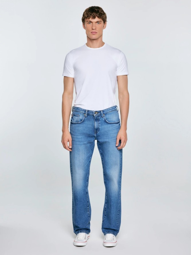 Jeansy męskie niebieskie Brandon 380