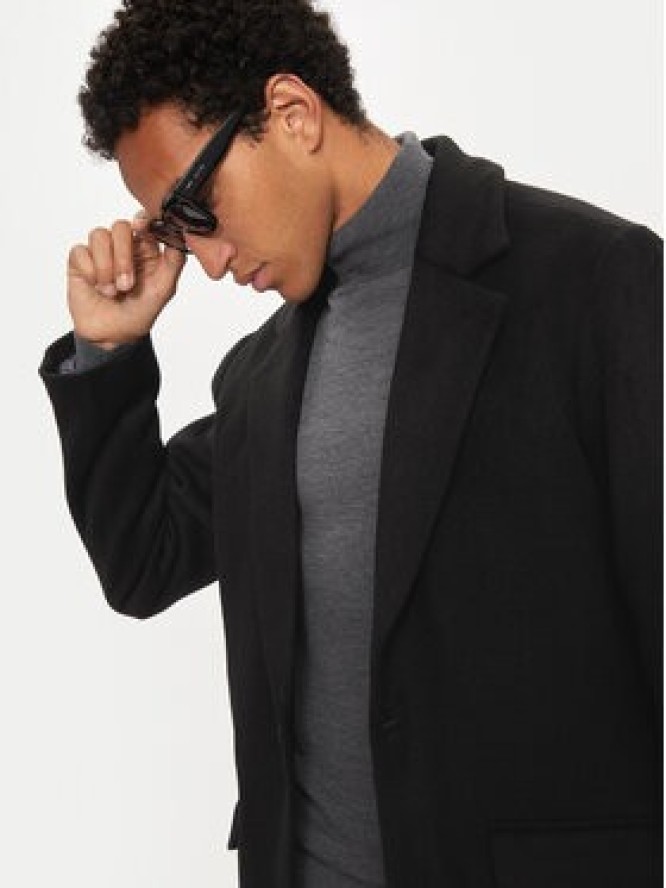 Jack & Jones Płaszcz przejściowy Hays 12258389 Czarny Regular Fit