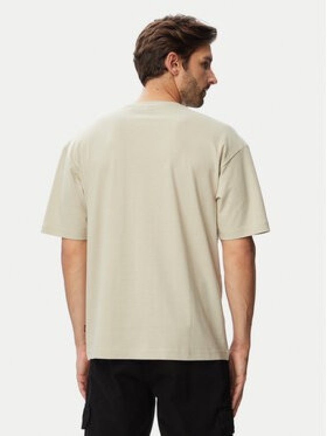 BOSS T-Shirt Te Journey 50566607 Beżowy Relaxed Fit