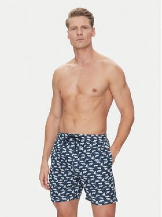 Paul&Shark Szorty kąpielowe 25415026 Granatowy Regular Fit