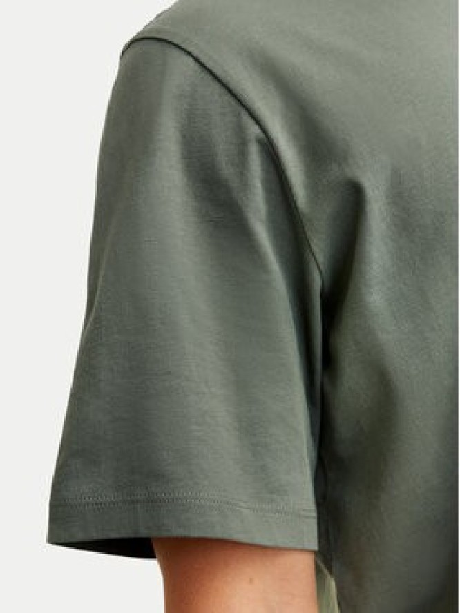 Jack & Jones T-Shirt Organic Basic 12156101 Zielony Standard Fit