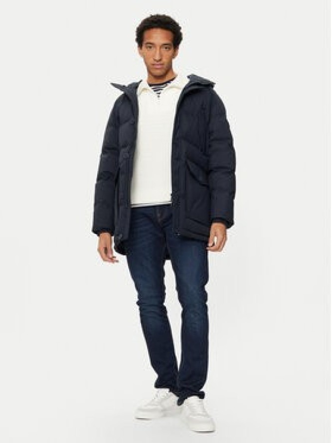 Tommy Hilfiger Kurtka zimowa Essential MW0MW37483 Granatowy Regular Fit