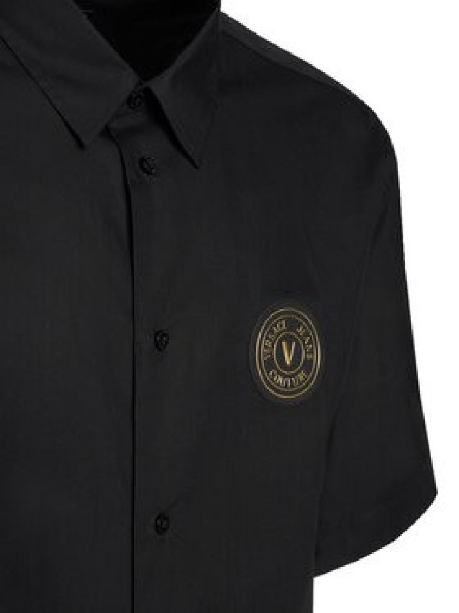 Versace Jeans Couture Koszula 80GALCS0 CNY17 Czarny Regular Fit