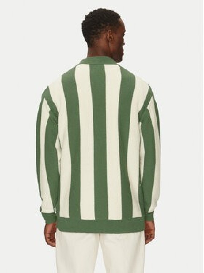 Mustang Kardigan Edgar 1016303 Zielony Regular Fit