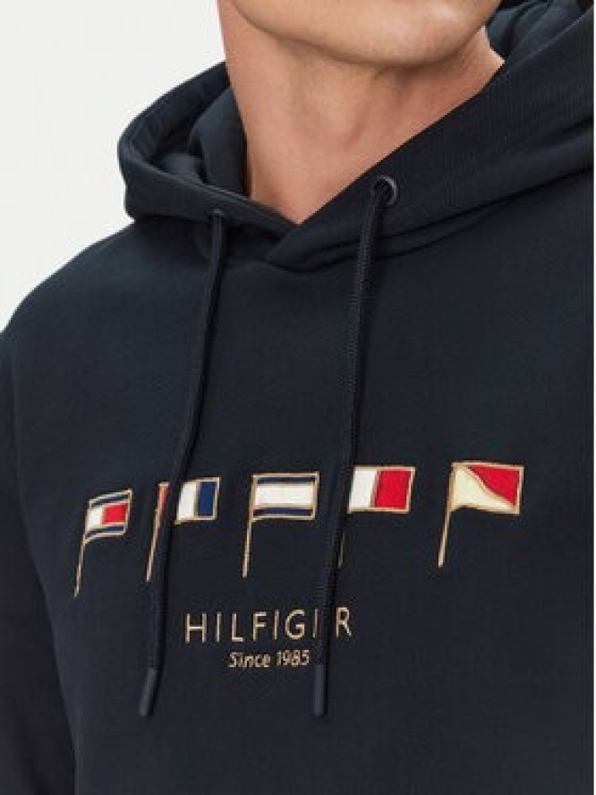 Tommy Hilfiger Bluza Multi Flags MW0MW38666 Granatowy Regular Fit