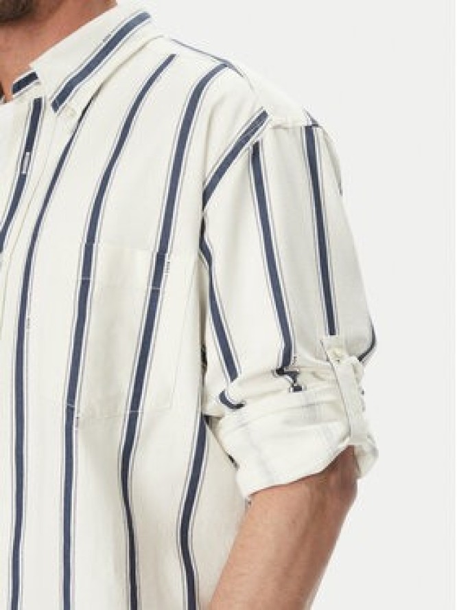 BOSS Koszula Lambey_2 50538296 Écru Relaxed Fit