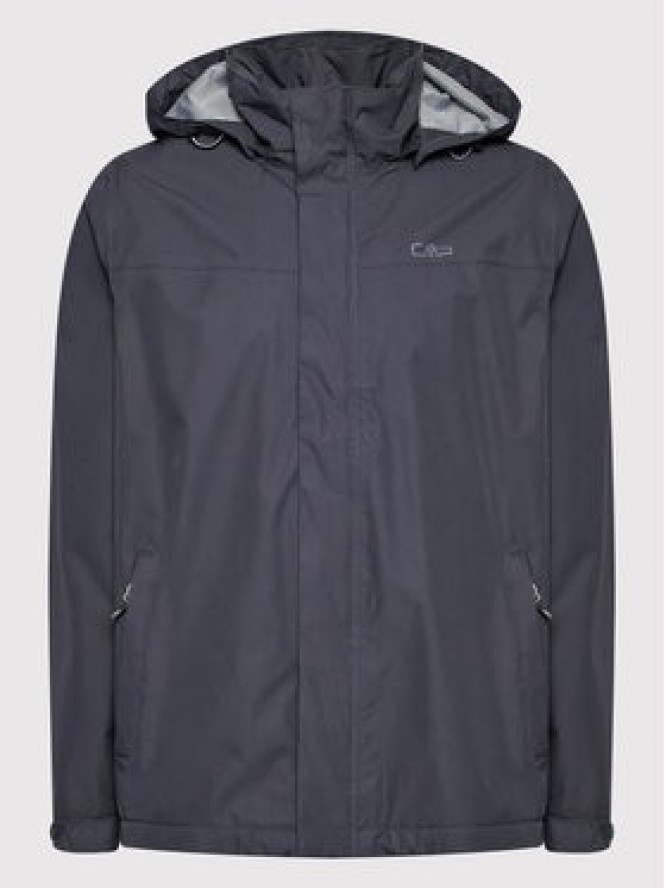 CMP Kurtka przeciwdeszczowa 39X7367 Szary Regular Fit