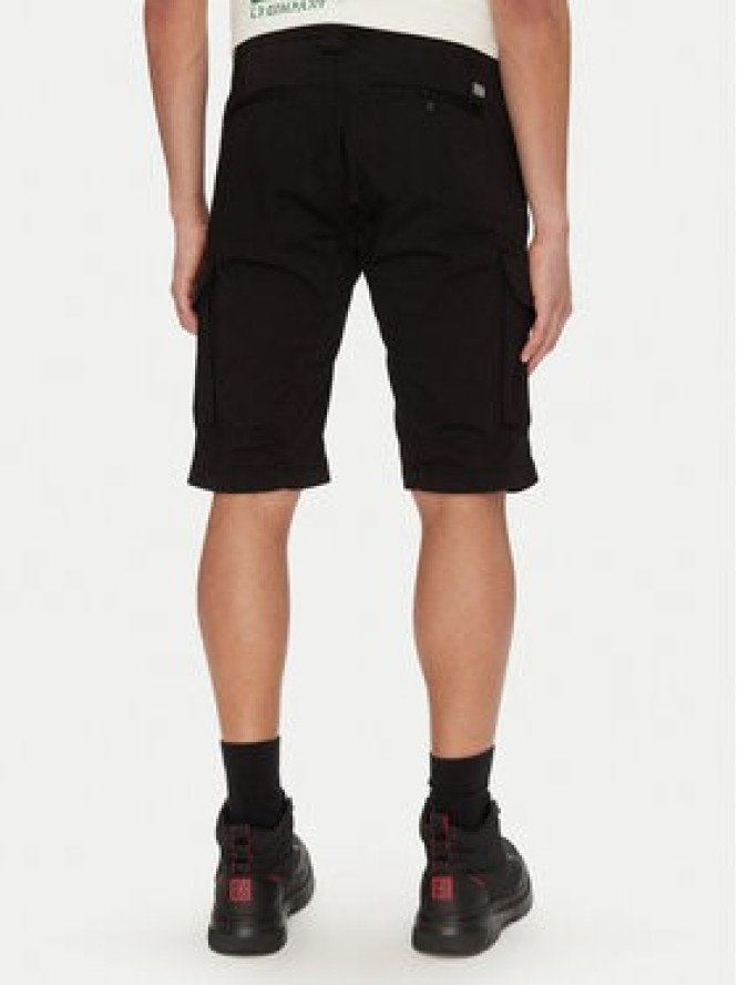 C.P. Company Szorty materiałowe 18CMBE116A005694G Czarny Regular Fit