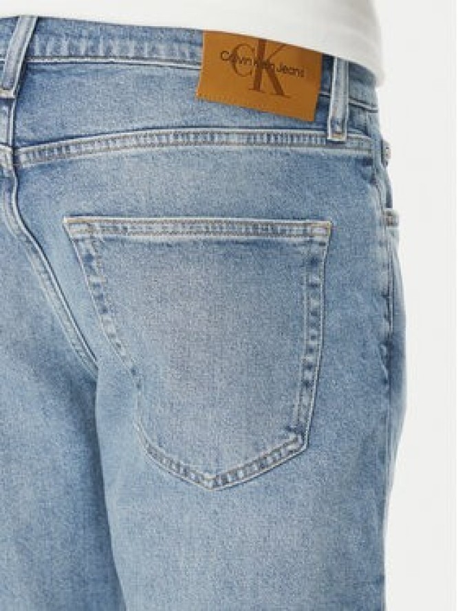 Calvin Klein Jeans Jeansy J30J327174 Niebieski Tapered Fit