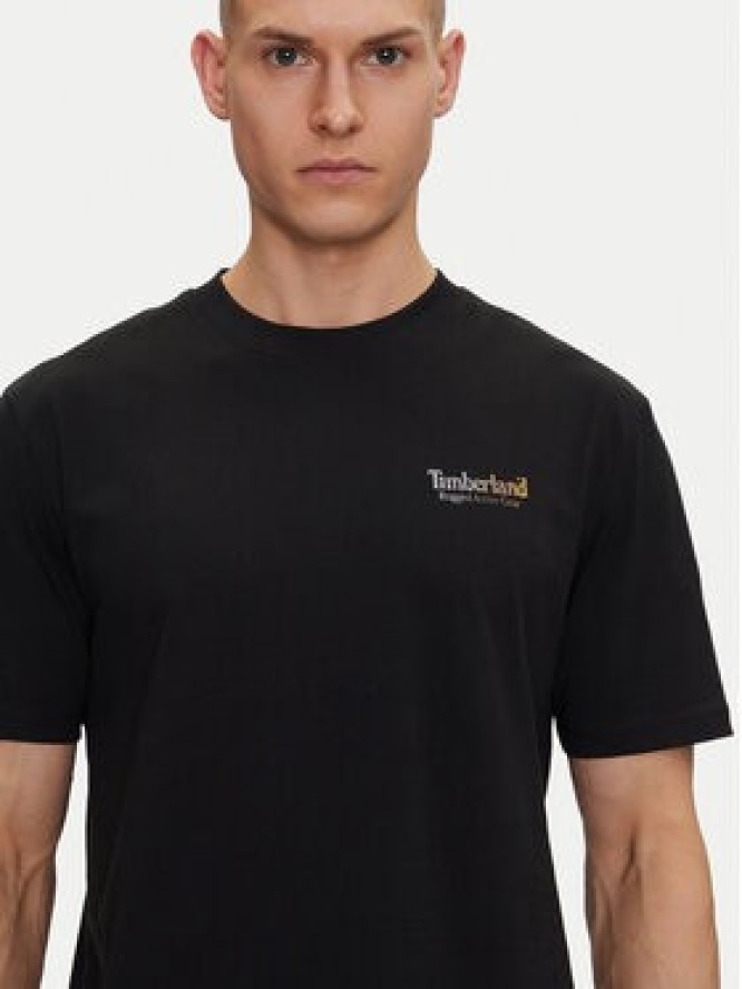 Timberland T-Shirt TB0A6DMA Czarny Regular Fit
