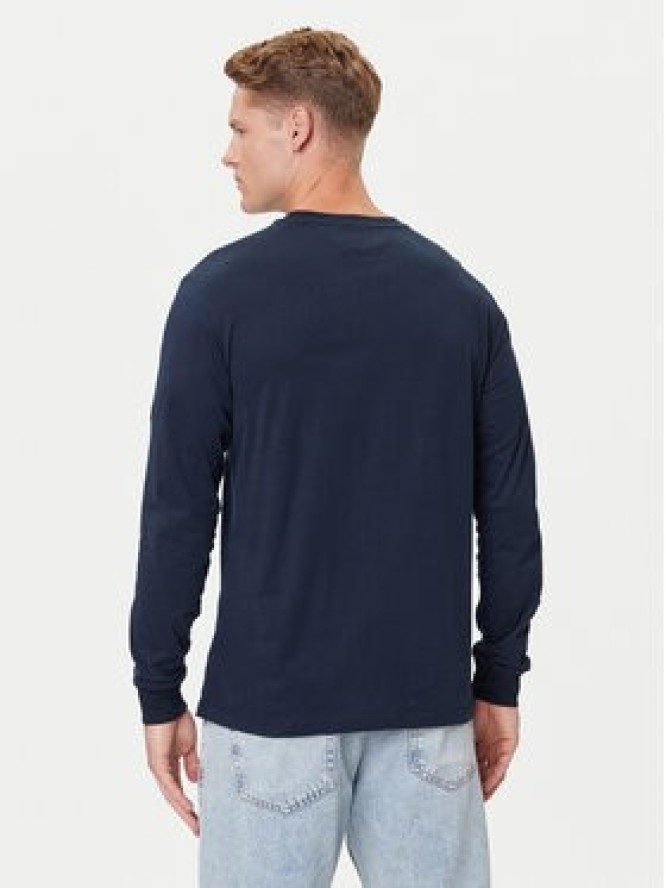 Tommy Jeans Longsleeve Chest Linear DM0DM21594 Granatowy Regular Fit