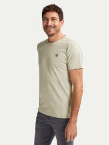 Petrol Industries T-Shirt M-ROS-TSR002 Zielony Regular Fit