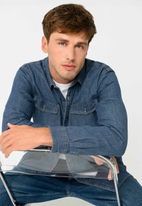 Koszula jeansowa, Regular Fit, K-TENY