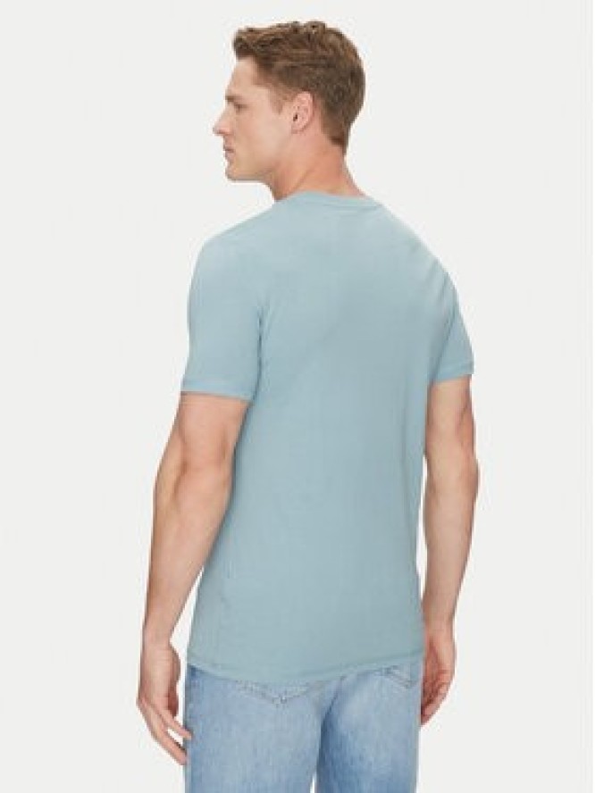 Guess T-Shirt M2YI72 I3Z14 Niebieski Regular Fit