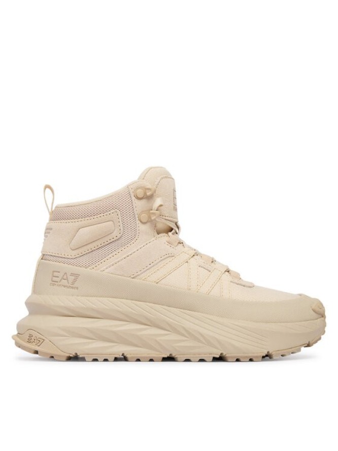 EA7 Emporio Armani Sneakersy Stivale 7X000299 AF18450 MZ244 Beżowy