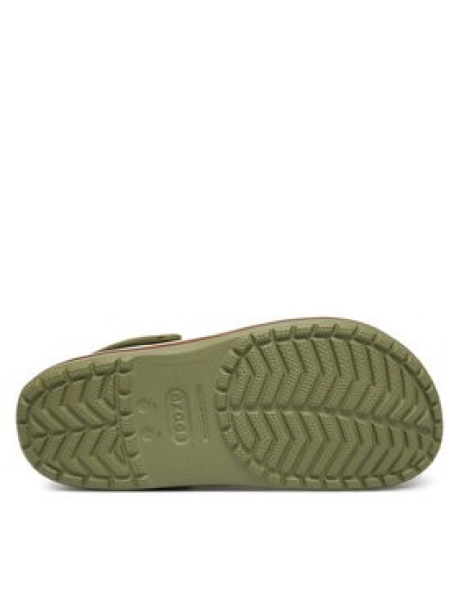 Crocs Klapki Crocband Gum Clog 212756 Zielony
