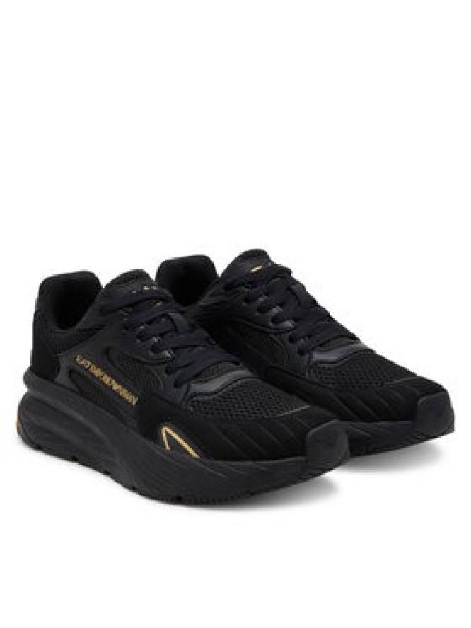 EA7 Emporio Armani Sneakersy X8X178 XK382 M701 Czarny