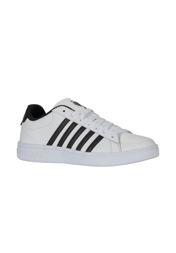 Męskie sneakersy K-Swiss COURT TIEBREAK II WHITE/BLACK/WHITE-M (04413-191-M)
