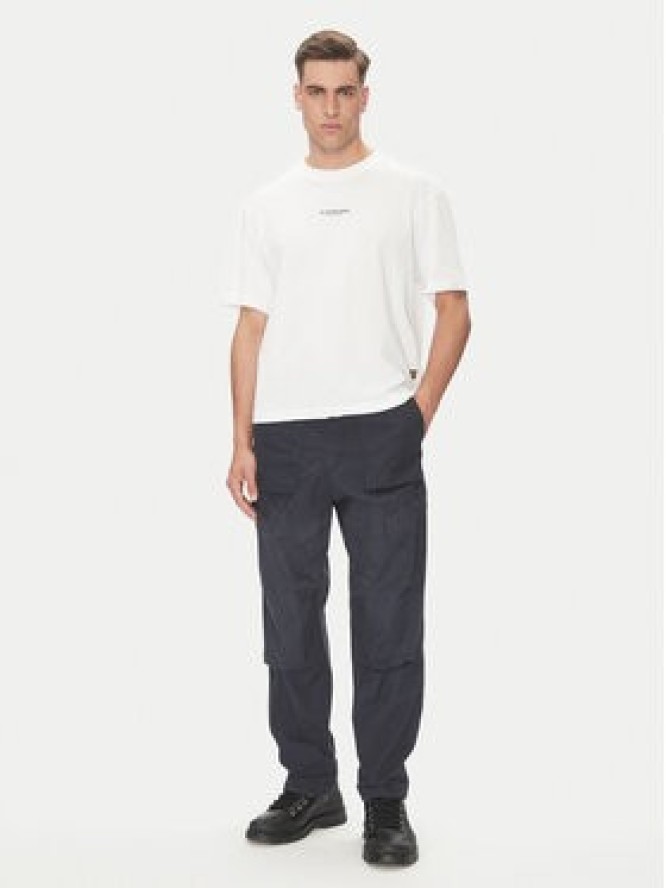 G-Star Raw Spodnie materiałowe Fatigue 3D D26196-D387 Granatowy Relaxed Fit