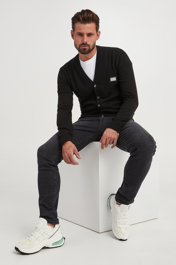 Kardigan męski wełniany DOLCE & GABBANA