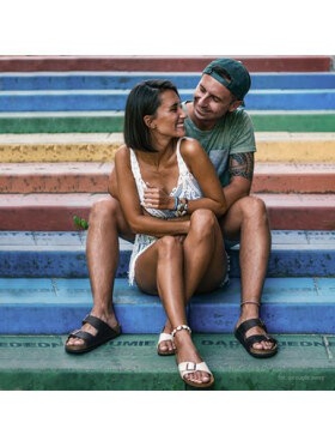 Birkenstock Klapki Arizona Birko-Flor 051791 Czarny