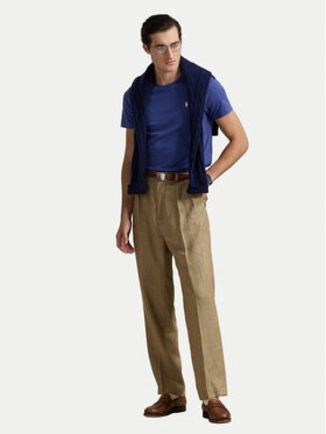 Polo Ralph Lauren T-Shirt 710671438427 Niebieski Custom Slim Fit