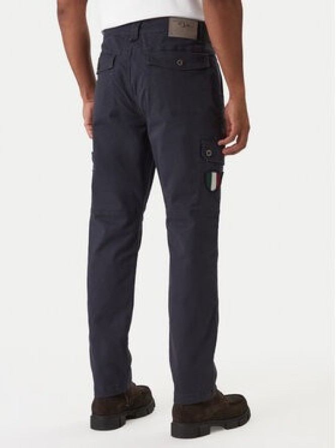 Aeronautica Militare Spodnie materiałowe 252PA1688UCT03399 Granatowy Regular Fit