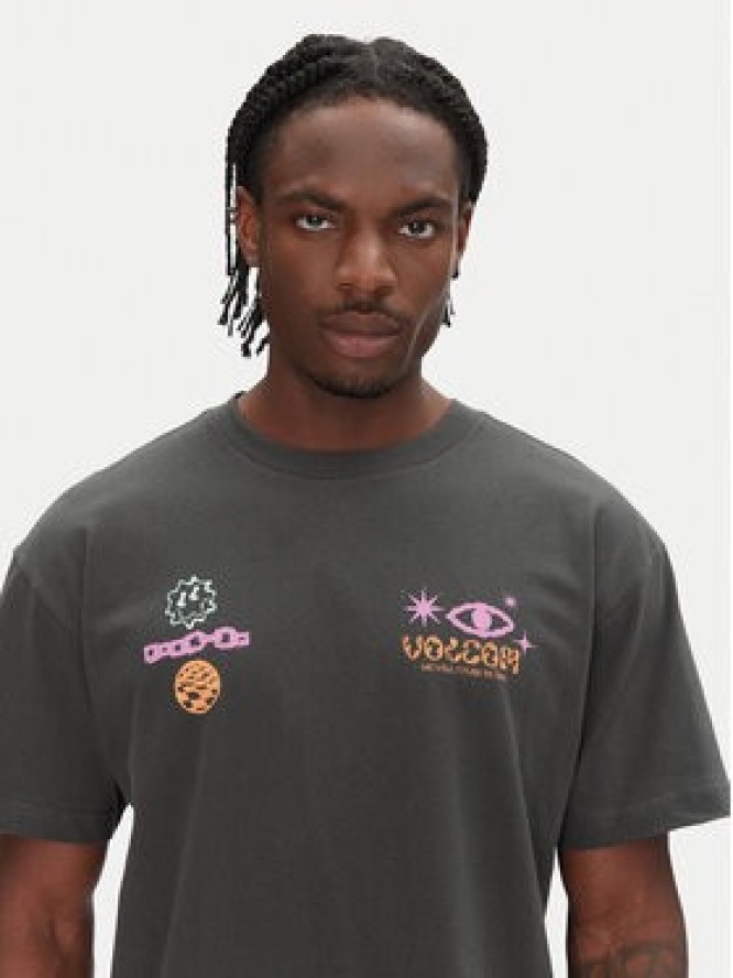 Volcom T-Shirt Filip Rygalski A4312506 Szary Loose Fit