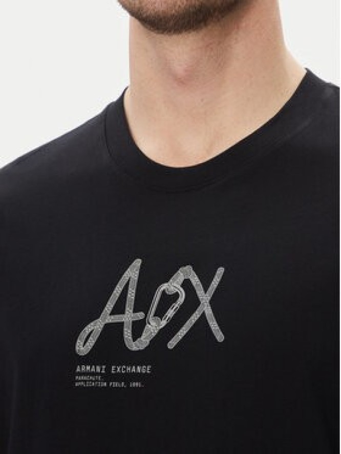 Armani Exchange T-Shirt XM000566 AF10334 UC001 Czarny Regular Fit