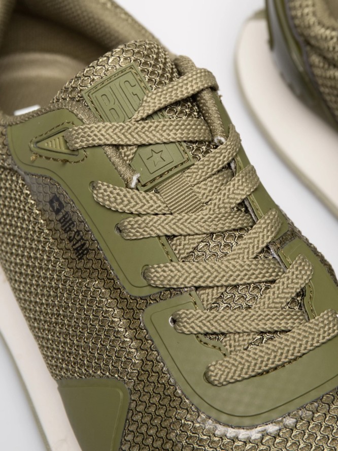 Sneakersy męskie khaki RR174360 303