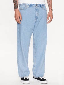 Jack & Jones Jeansy Alex 12236082 Niebieski Baggy Fit