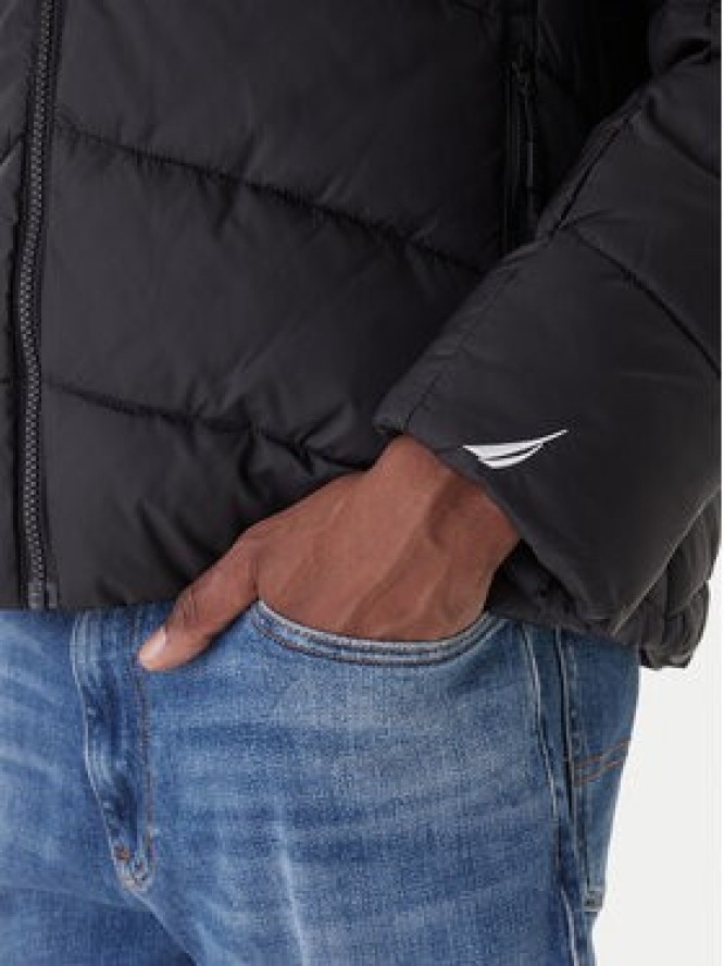 Nautica Kurtka zimowa Provo N1T04062 Czarny Regular Fit