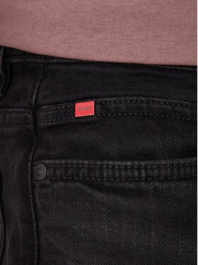 HUGO Jeansy 50555179 Szary Regular Fit