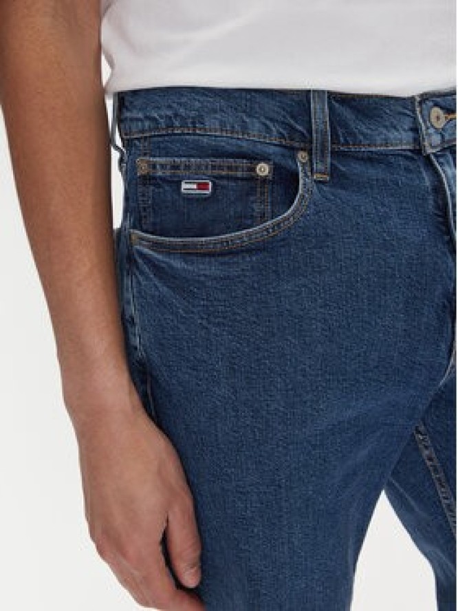 Tommy Jeans Szorty jeansowe Ryan DM0DM21851 Niebieski Slim Fit