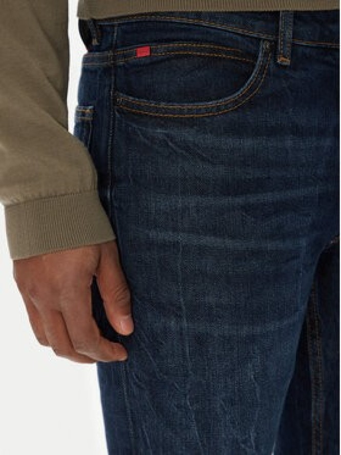 HUGO Jeansy HUGO 734 50542696 Granatowy Extra Slim Fit
