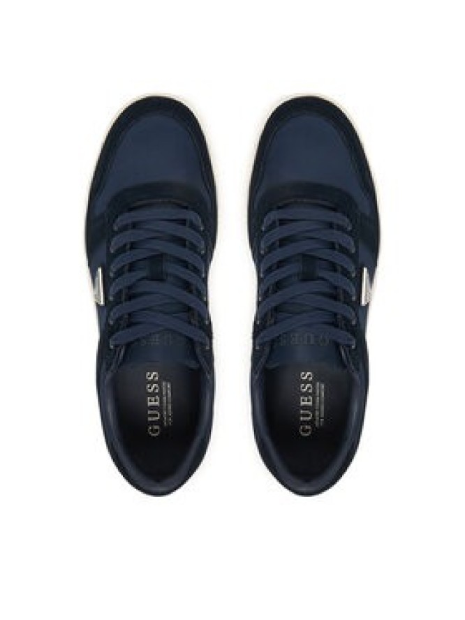 Guess Sneakersy FMJUDD LEA12 Granatowy