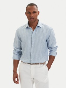 HUGO Koszula Valerio 50562694 Niebieski jasny Modern Fit