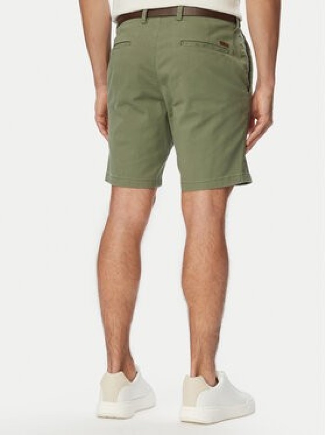 Jack & Jones Szorty materiałowe Adam Belted 12288603 Szary Regular Fit