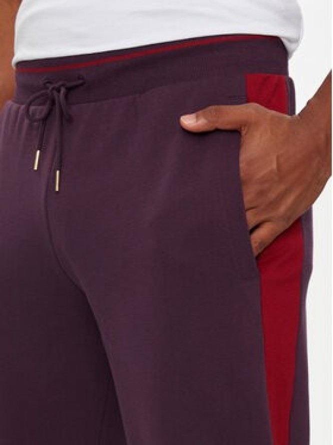 Puma Spodnie dresowe T7 PLAY.PARIS 626768 44 Bordowy Regular Fit