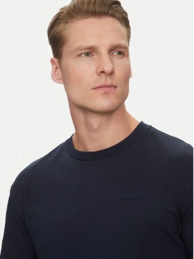 Calvin Klein T-Shirt K10K112749 Granatowy Comfort Fit