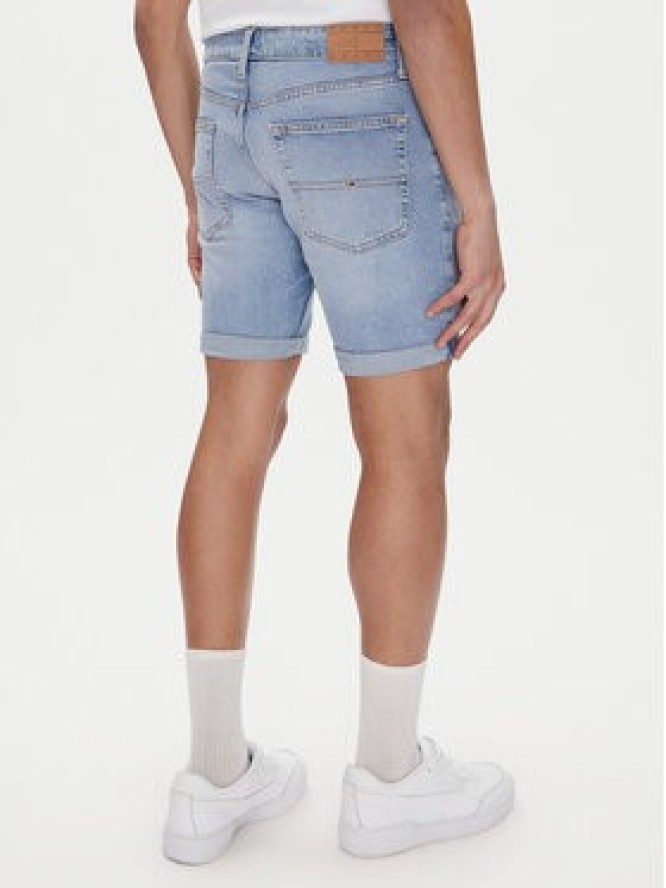 Tommy Jeans Szorty jeansowe Scanton DM0DM20954 Niebieski Slim Fit