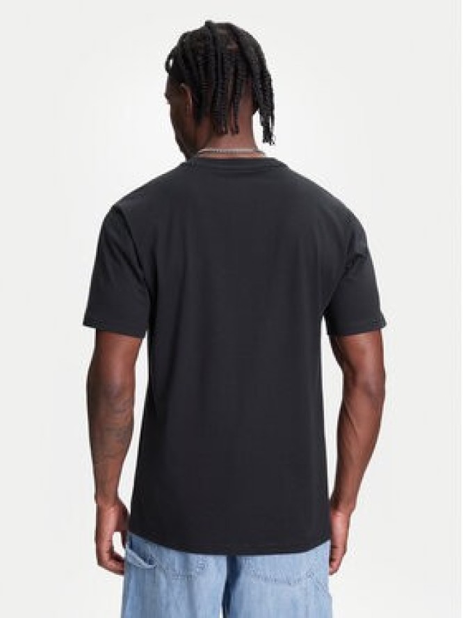 Converse T-Shirt Neon Sign All Star Patch 10027722-A01 Czarny Regular Fit