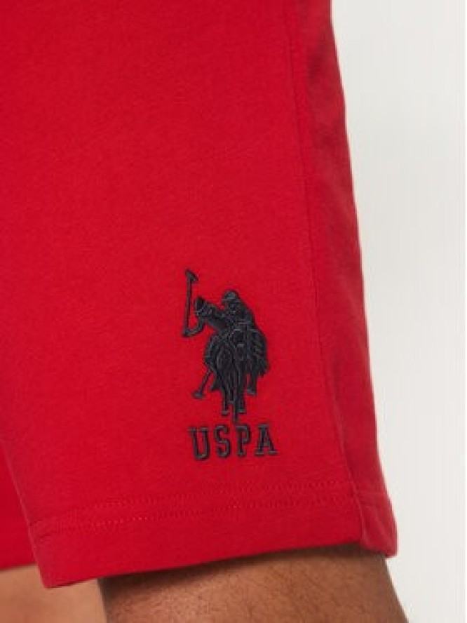 U.S. Polo Assn. Szorty sportowe MUP3355 Czerwony Regular Fit
