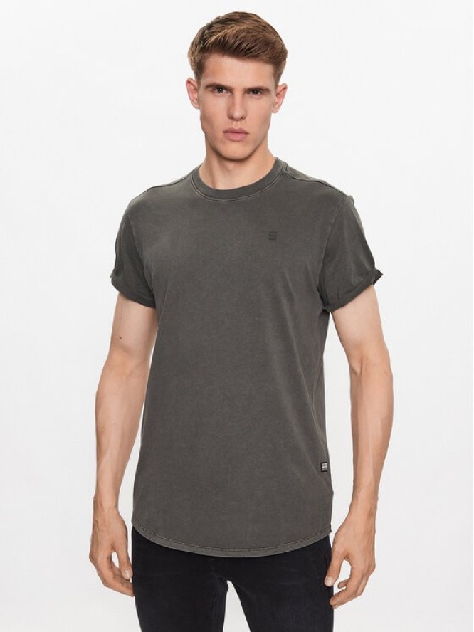 G-Star Raw T-Shirt D16396-2653-B575 Szary Regular Fit