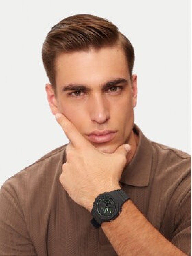 G-Shock Zegarek GA-2100-1A3ER Czarny