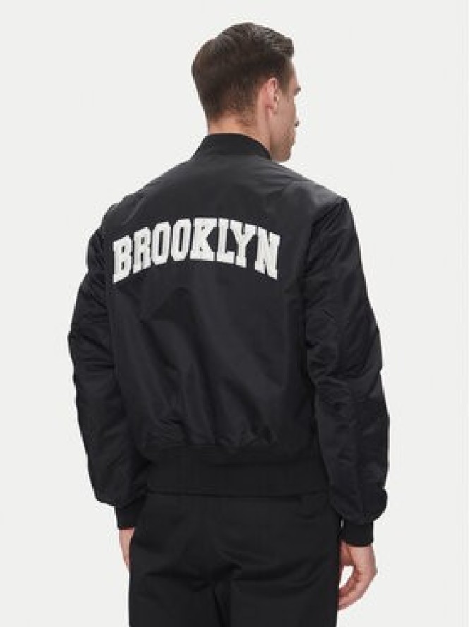 Schott NYC Kurtka bomber Sporting Czarny Oversize