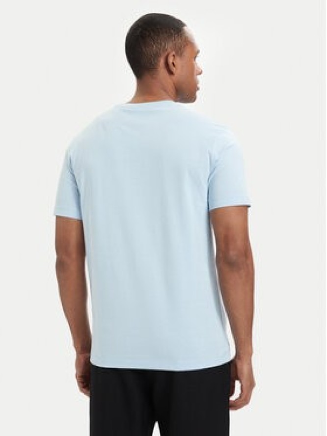 Gant T-Shirt Shield 2003184 Niebieski jasny Regular Fit