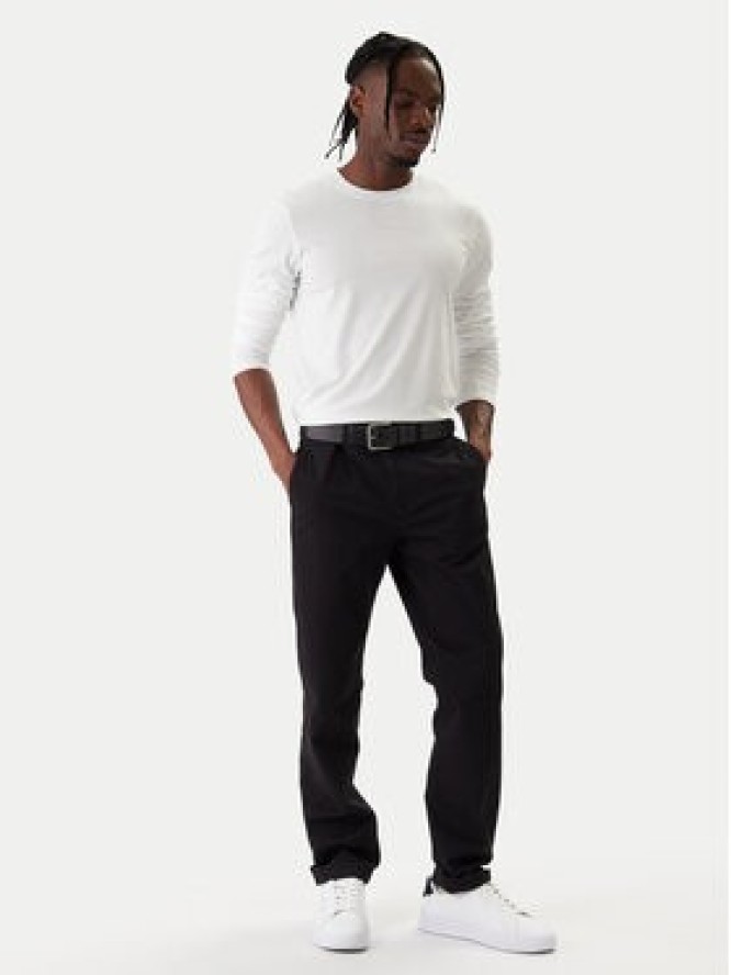 Tommy Hilfiger Chinosy Denton Essential MW0MW40262 Czarny Straight Fit